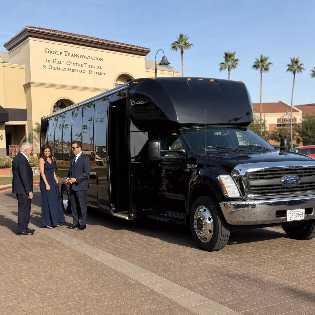 Group Transportation to Hale Centre Theatre & Gilbert's Heritage District