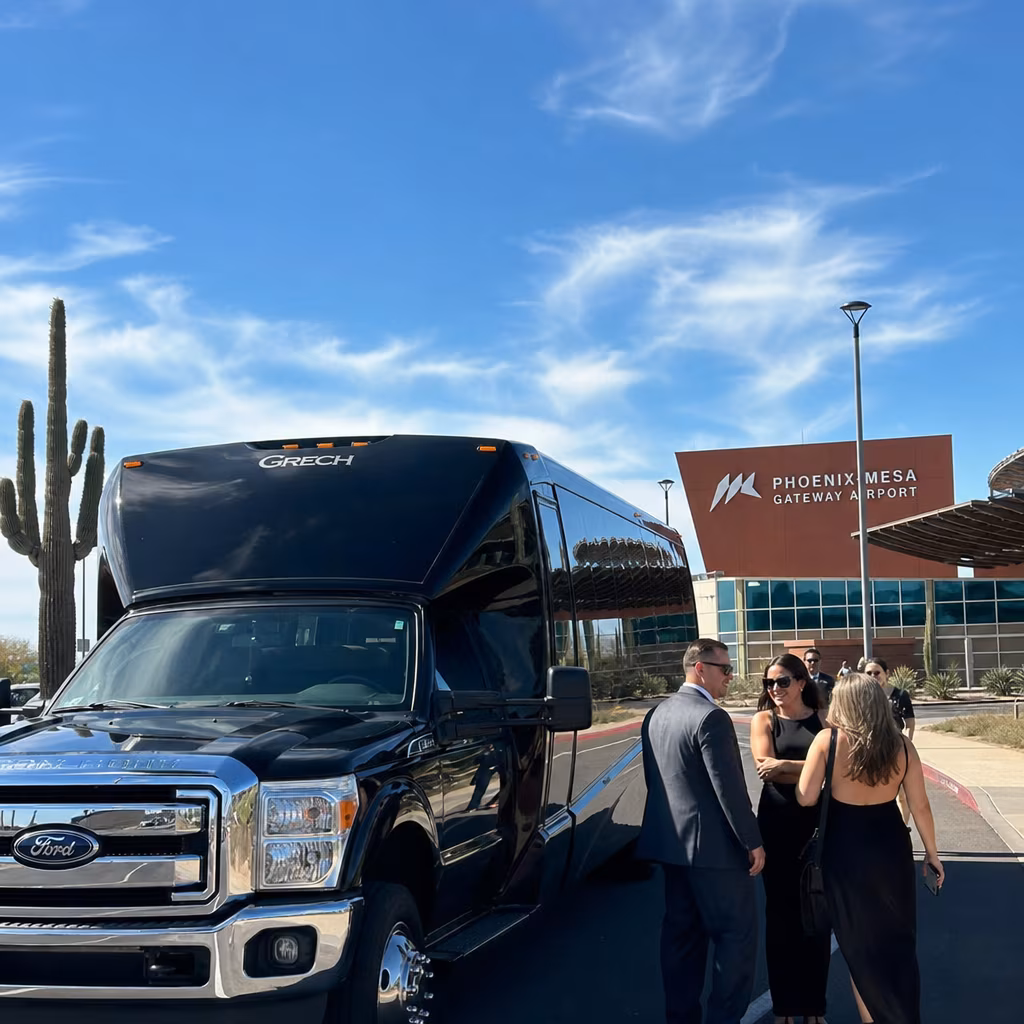 Rent a Bus to Phoenix-Mesa Gateway Airport (AZA)