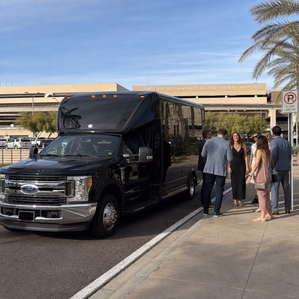 Rent a Bus to Phoenix Sky Harbor International Airport (PHX)