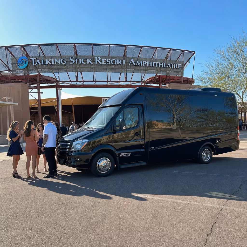 Rent a Bus to Talking Stick Resort Amphitheatre