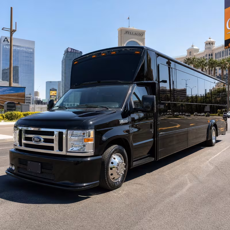 15 Passenger Party Bus Exterior