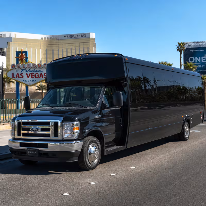 20 Passenger Party Bus Exterior