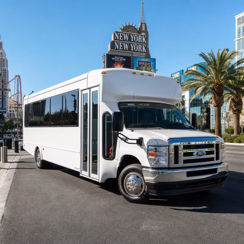 15-35 Passenger Minibus Exterior