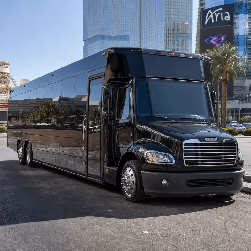 40 Passenger Party Bus Exterior