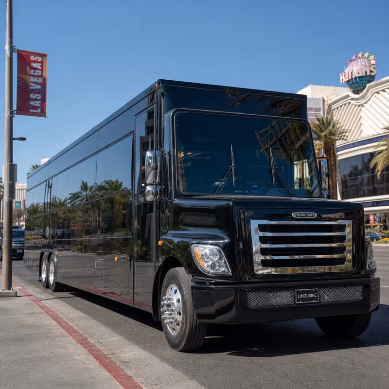 50 Passenger Party Bus Exterior