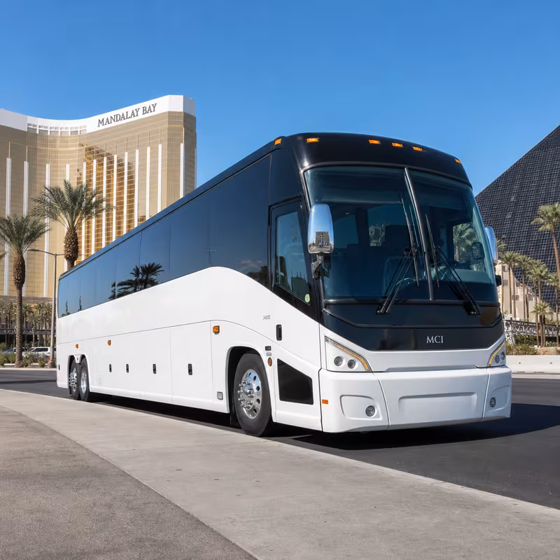 40-56 Passenger Charter Bus Exterior