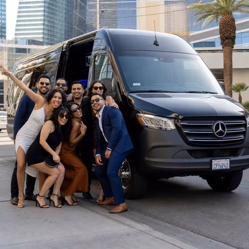 Gilbert Bachelor & Bachelorette Transportation fleet vehicle