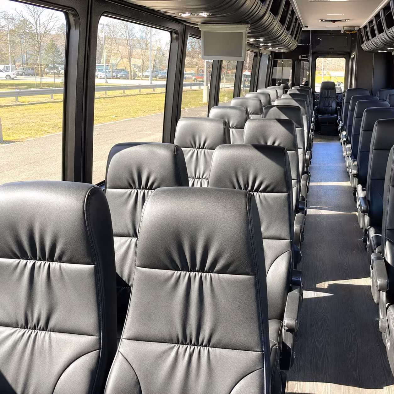 Gilbert Airport Shuttle & Transportation party bus exterior