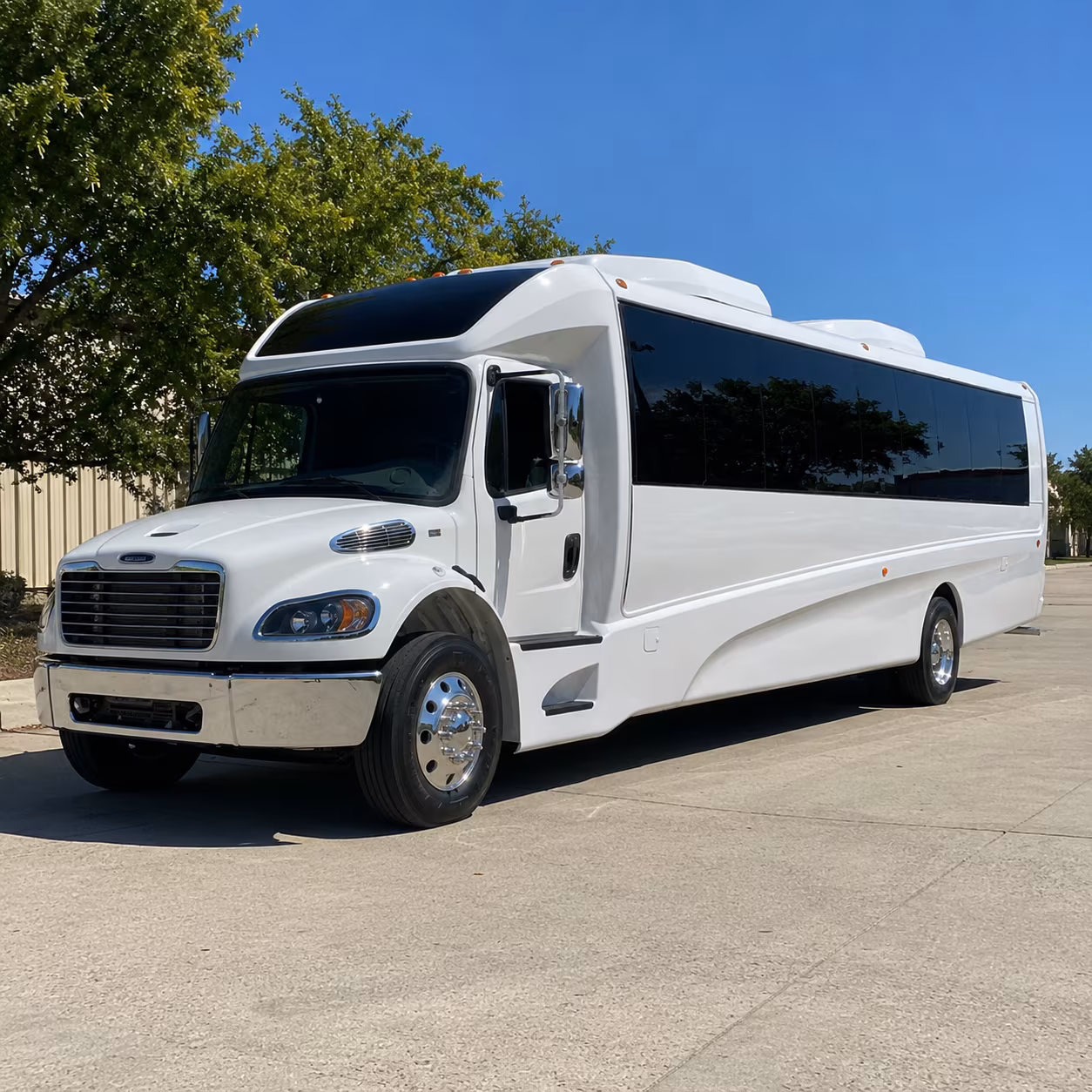 Gilbert Airport Shuttle & Transportation party bus exterior