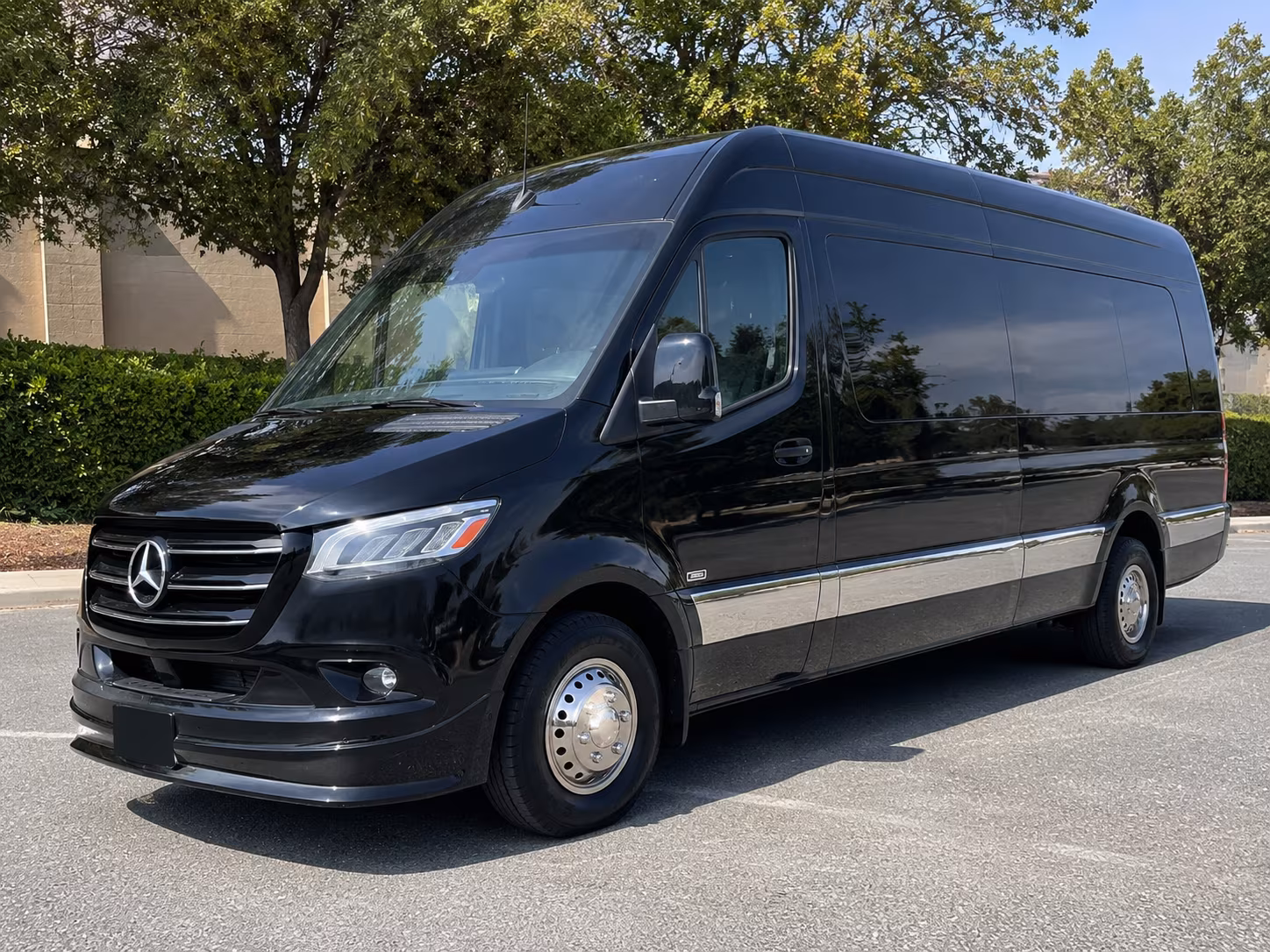 Gilbert Airport Shuttle & Transportation party bus interior