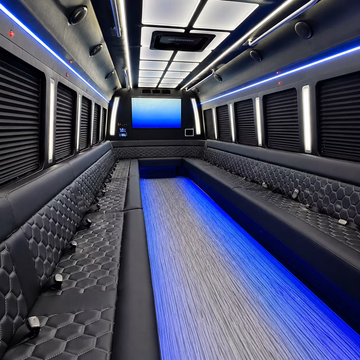 Gilbert Bachelor & Bachelorette Transportation party bus exterior