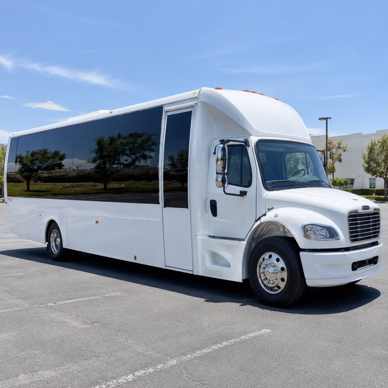 Gilbert Birthday, Sweet 16, & Quinceañera Transportation party bus exterior