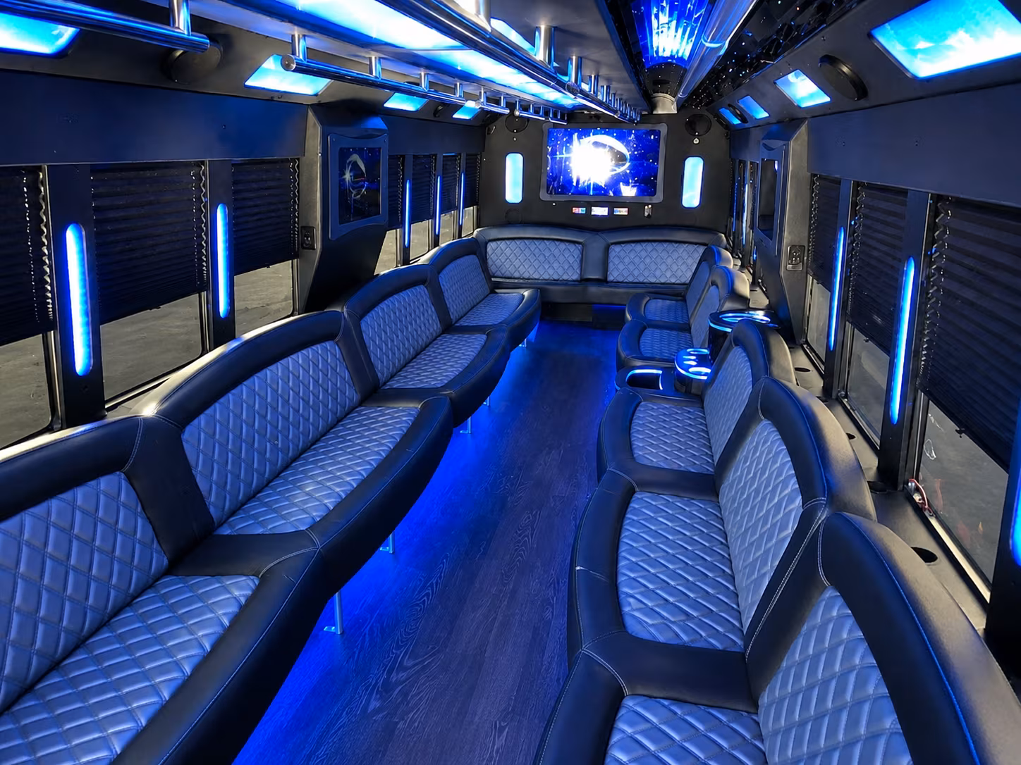 Gilbert Concert & Music Festival Transportation party bus exterior