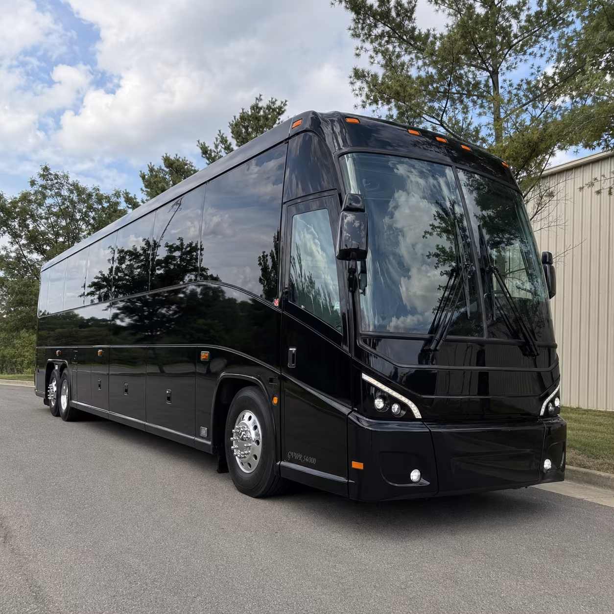 Gilbert Corporate Transportation party bus exterior