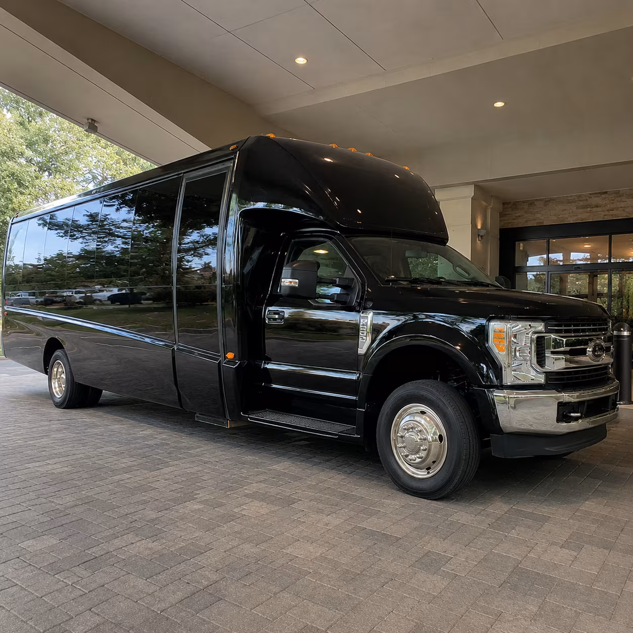 Gilbert Corporate Transportation party bus exterior