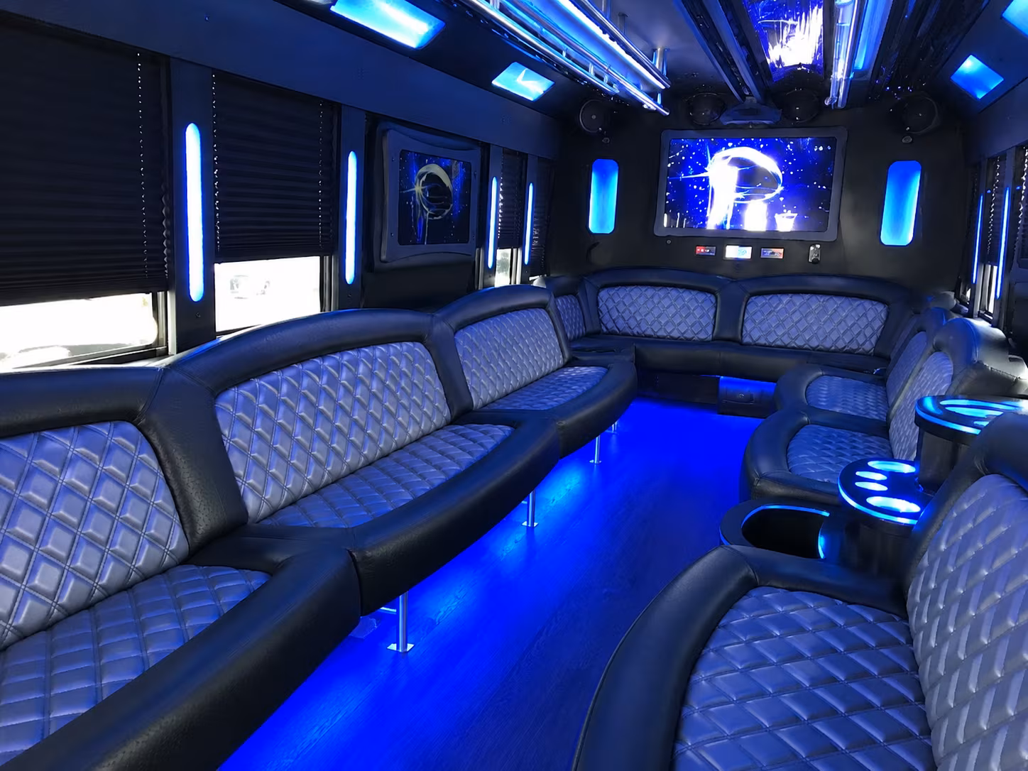 Gilbert Prom & Homecoming Transportation onboard seating