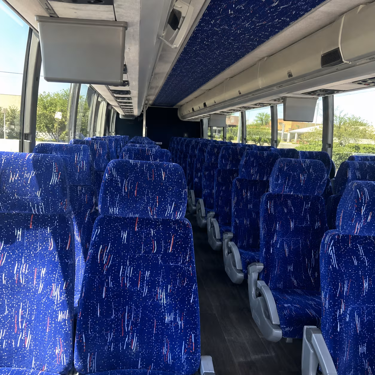 Gilbert School Event Transportation party bus exterior