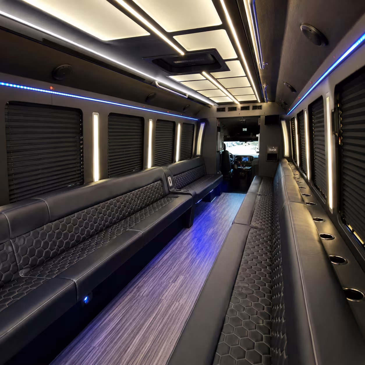 Gilbert Sporting Event Transportation party bus exterior