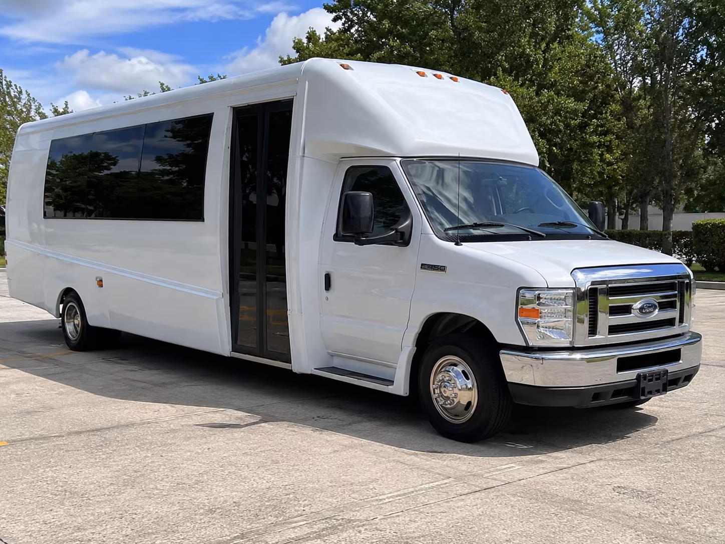Gilbert Sporting Event Transportation party bus exterior