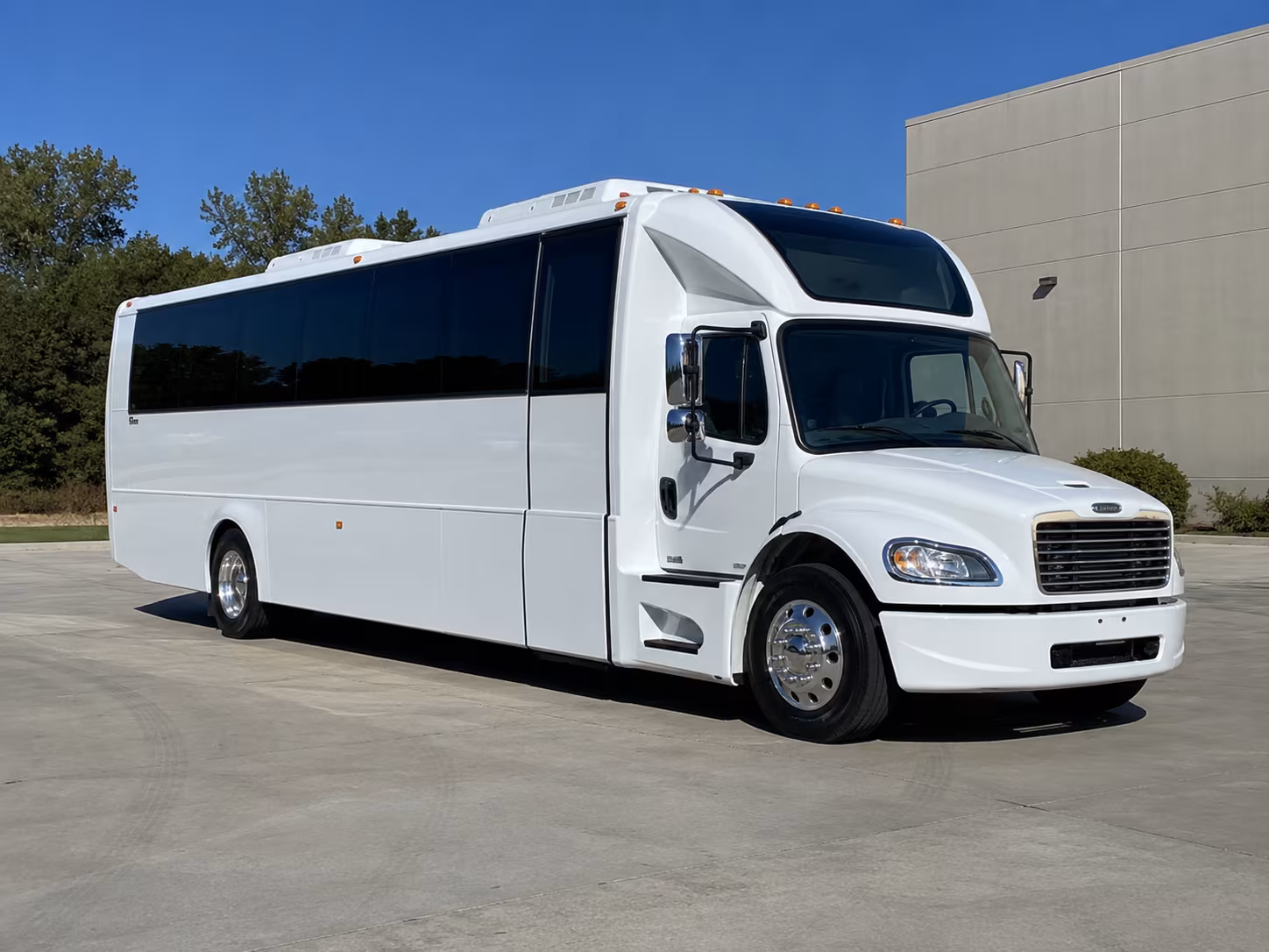 Gilbert Sporting Event Transportation party bus exterior