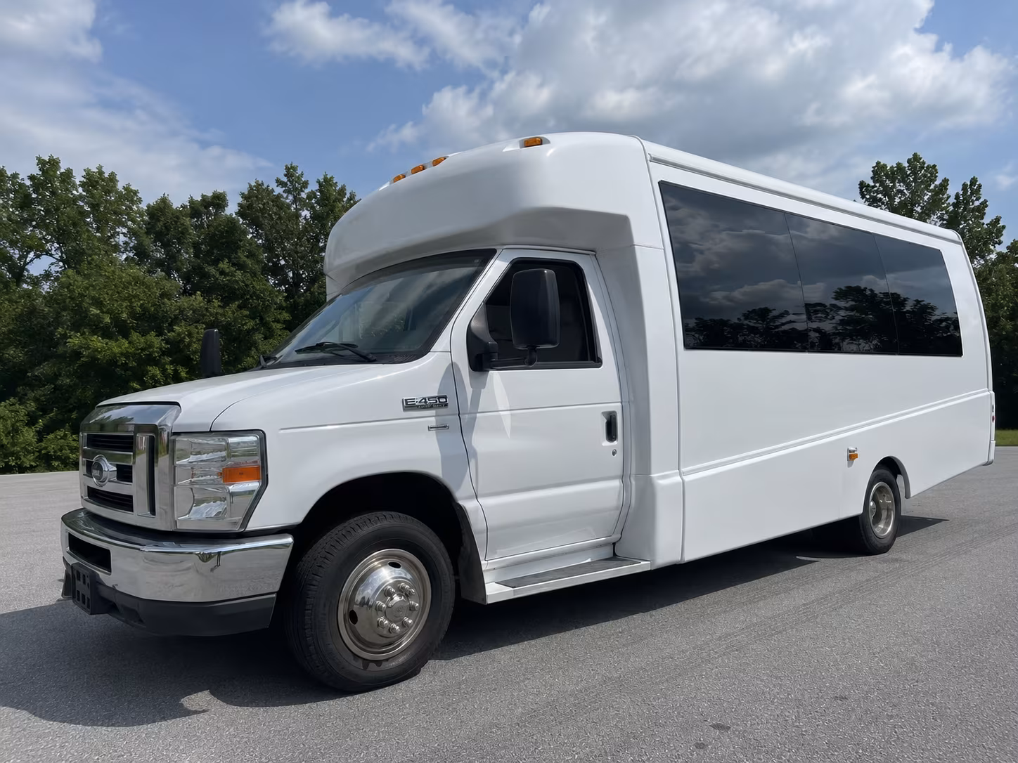 Gilbert Wedding Transportation party bus exterior