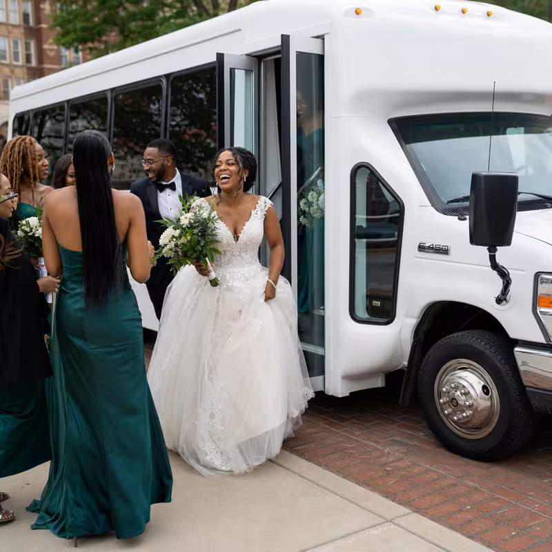 Gilbert Wedding Transportation fleet vehicle