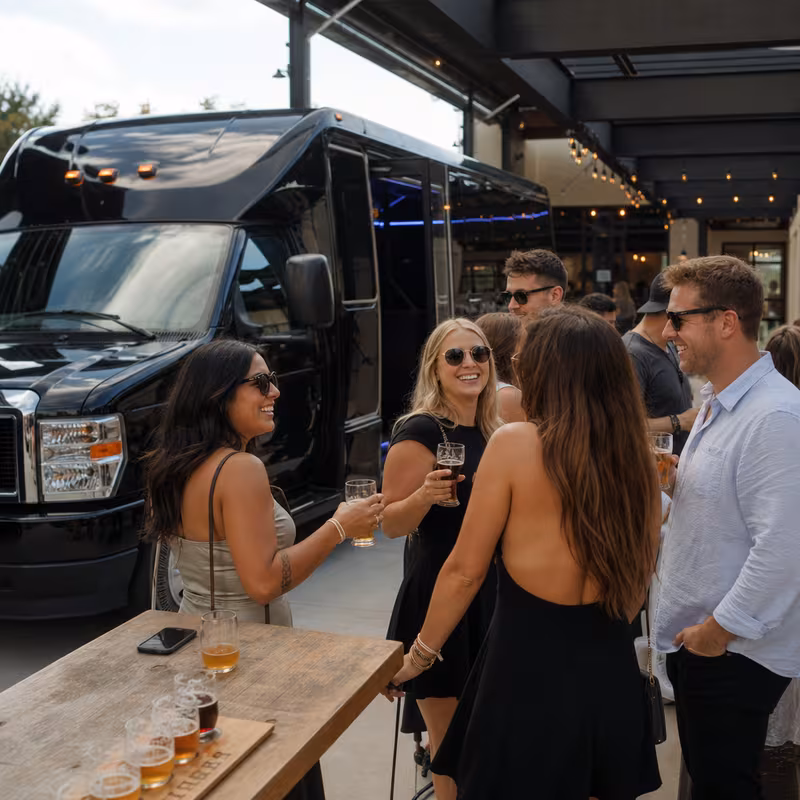 Gilbert Winery & Brewery Tour Transportation fleet vehicle